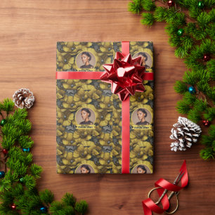 Anemones Inspired Surprise Birthday Gifts For Moth Wrapping Paper