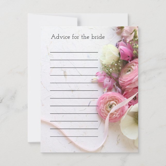 Anemones, ranunculus, ribbon wedding (Front)