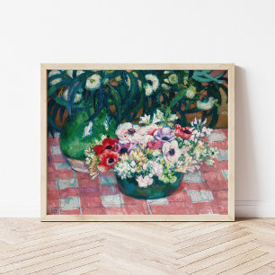 Anémones   Theo van Rysselberghe Poster