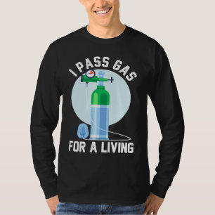 Anesthesia Doctor Anesthesiologist I Pass Gas For T-Shirt
