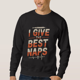 Anesthesia Doctor CRNA Nurse Design for Anesthetis Sweatshirt