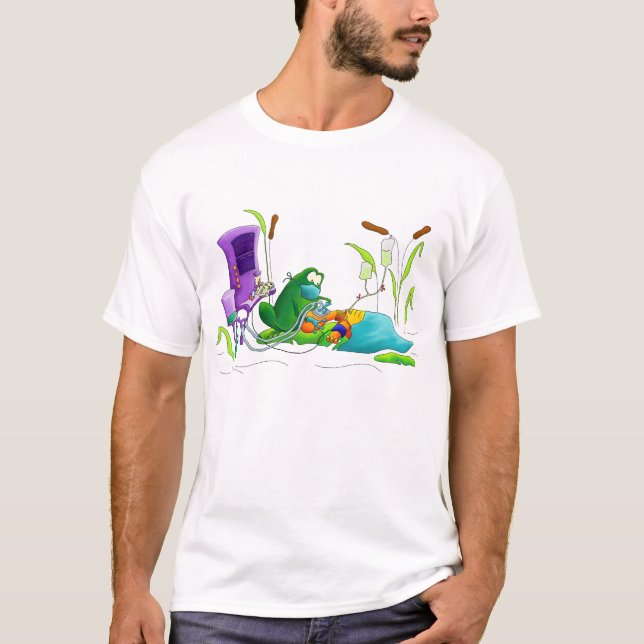 Anesthesia Frog T-Shirt (Front)