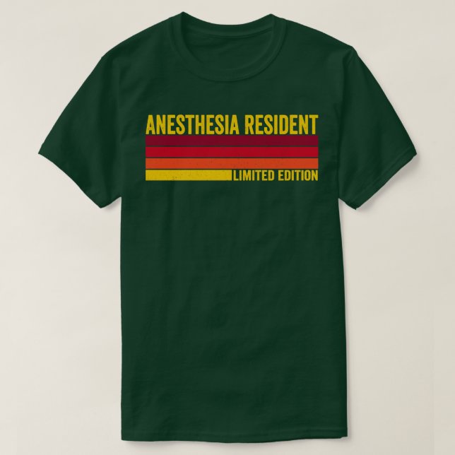 Anesthesia Resident T-Shirt (Design Front)