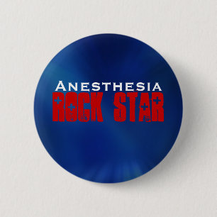 Anesthesia RockStar 2 Inch Round Button