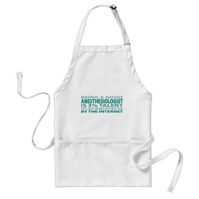 Anesthesiologist 3% Talent Standard Apron (Front)