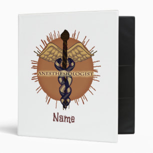Anesthesiologist Caduceus Binder