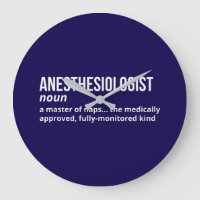 Anesthesiologist Definition Wall Clock