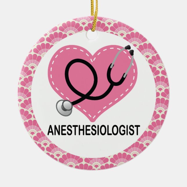 Anesthesiologist Gift Ornament (Front)