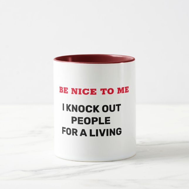 Anesthesiologist Humour Mug (Center)