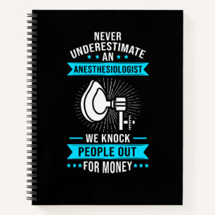 Anesthesiologist Nurse Anesthetist & Anesthesiolog Notebook