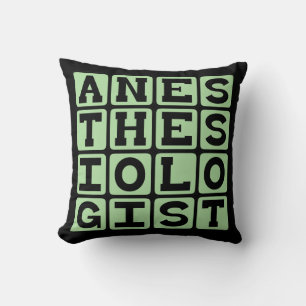 Anesthesiologist, Surgery Prep Specialist Throw Pillow