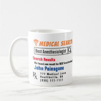 Anesthésiologiste Funny Search Gig Mug