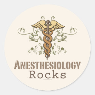 Anesthesiology Rocks Stickers