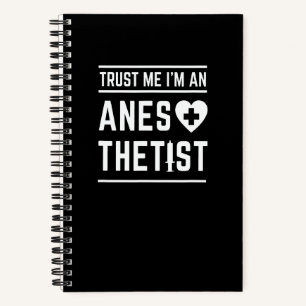 Anesthetist Anesthetists Nurse Anesthesia Job Notebook