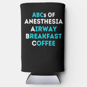 Anesthetist Nurse Quote Anesthesiologist  Anesthes Seltzer Can Cooler