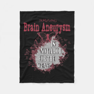 Aneurysm Awareness 1  Fleece Blanket