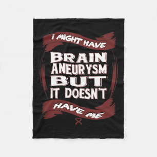 Aneurysm Awareness 4  Fleece Blanket