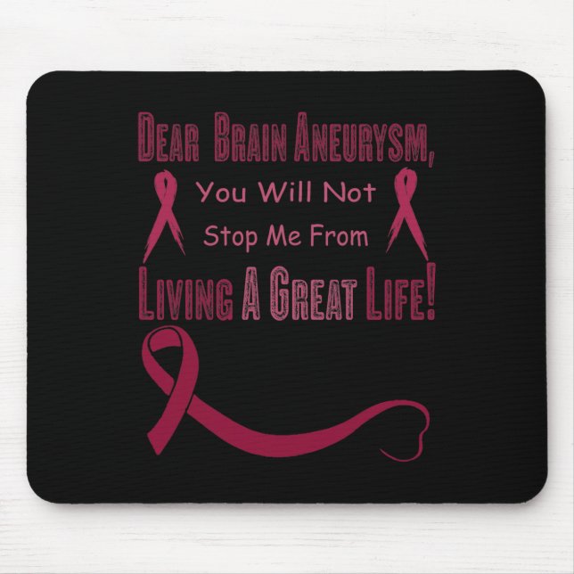Aneurysm Awareness 7  Mouse Pad (Front)