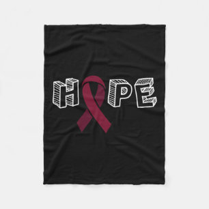 Aneurysm Awareness Hope  Fleece Blanket