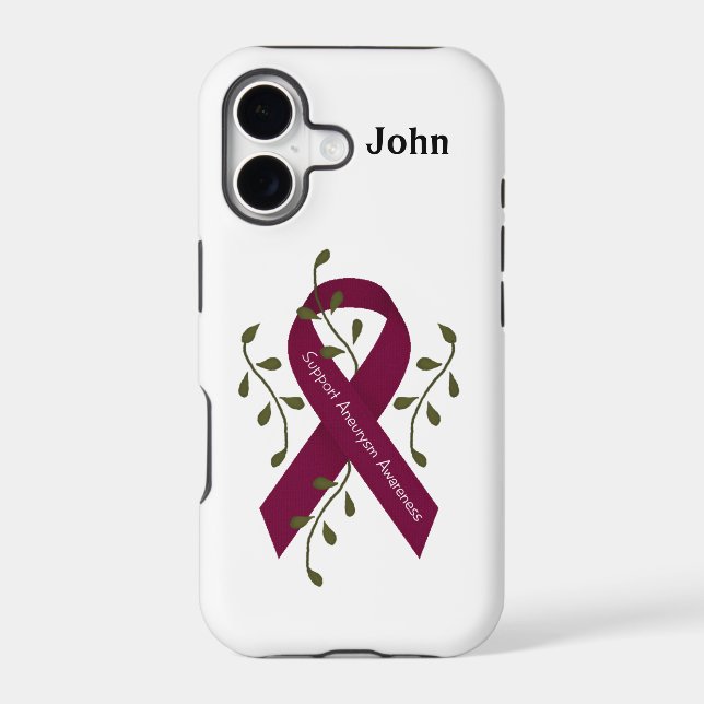 Aneurysm Awareness iPhone 11 Case (Back)