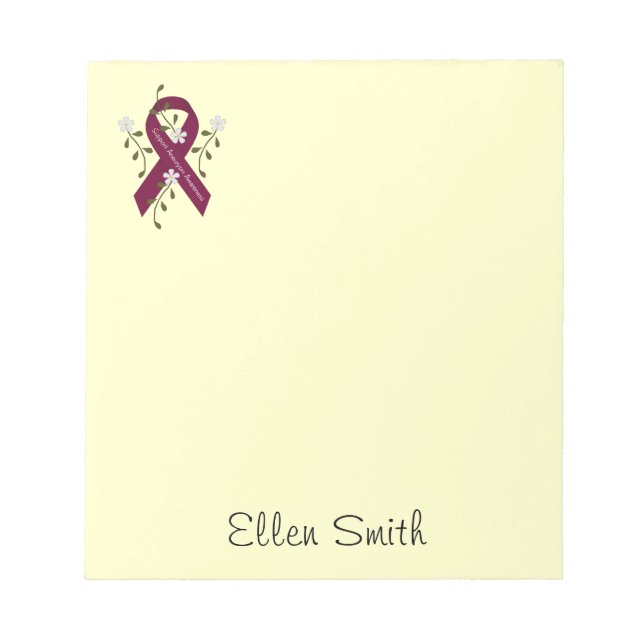 Aneurysm Awareness Notepad (Front)