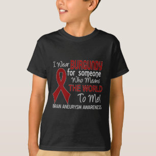 Aneurysm For Someone Who Means The World To Me T-Shirt
