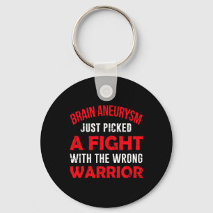 Aneurysm Just Picked The Wrong Warrior Keychain