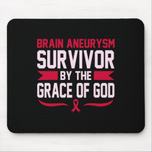 Aneurysm Survivor Awareness Month Support Graphic Mouse Pad