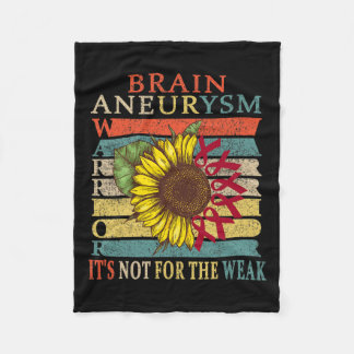 Aneurysm Warrior 2 Fleece Blanket