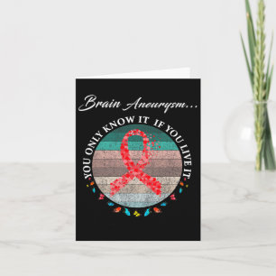 Aneurysm Warrior I'm Fine 1 Card