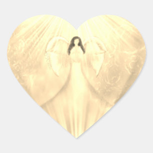 Ange Art Archange Jaune Uriel Stickers de prière