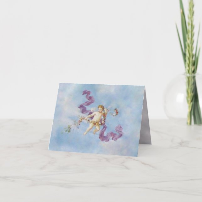 Ange au paradis ~ Cartes / Invitations (Devant)