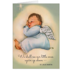 Ange de bébé de perte religieux