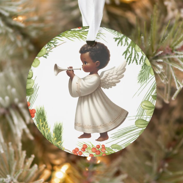 Ange de Noël africain-américain (Arbre)