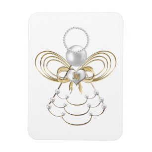 Ange de Noël de la joie Magnet Premium