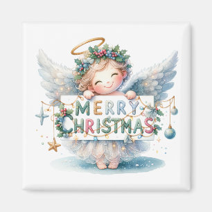 Ange de Noël Magnet