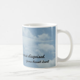 Ange des ailes dans les nuages 15 oz. Mug