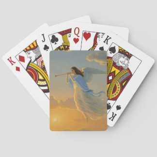 Ange des cartes de jeu d'aube