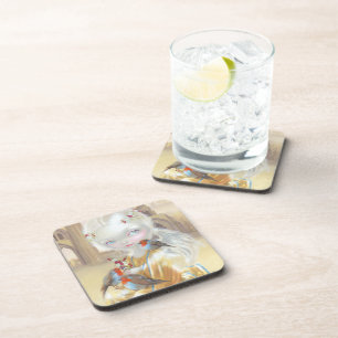 "Ange dessous de verre de Glastonbury à abbaye"