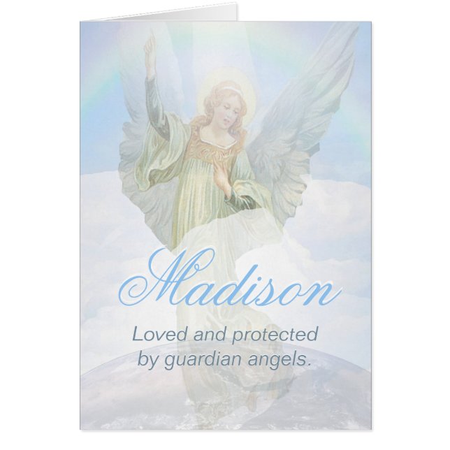 Ange du gardien personnalisé (Devant)