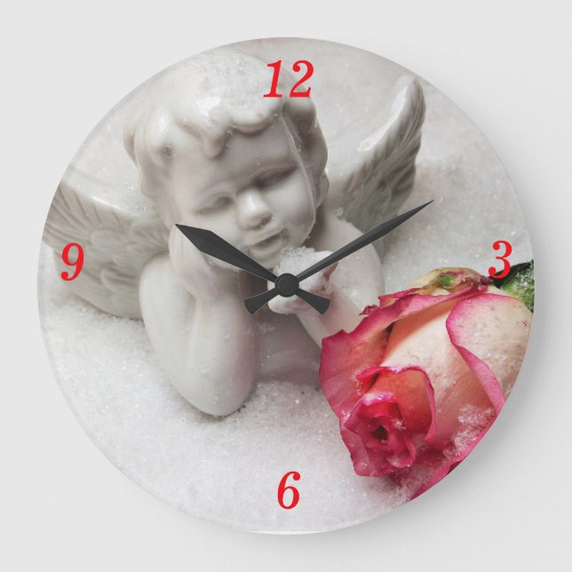 Ange et horloge de Rosebud (Recto)