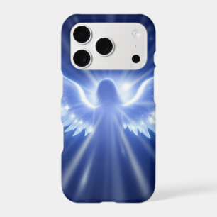 Ange illuminé d'étoiles et de bleu marine