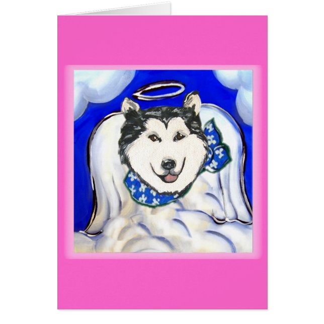 Ange Malamute d'Alaska (Devant)