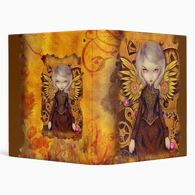Ange mécanique II - classeur de fée de Steampunk (Arrière-plan)