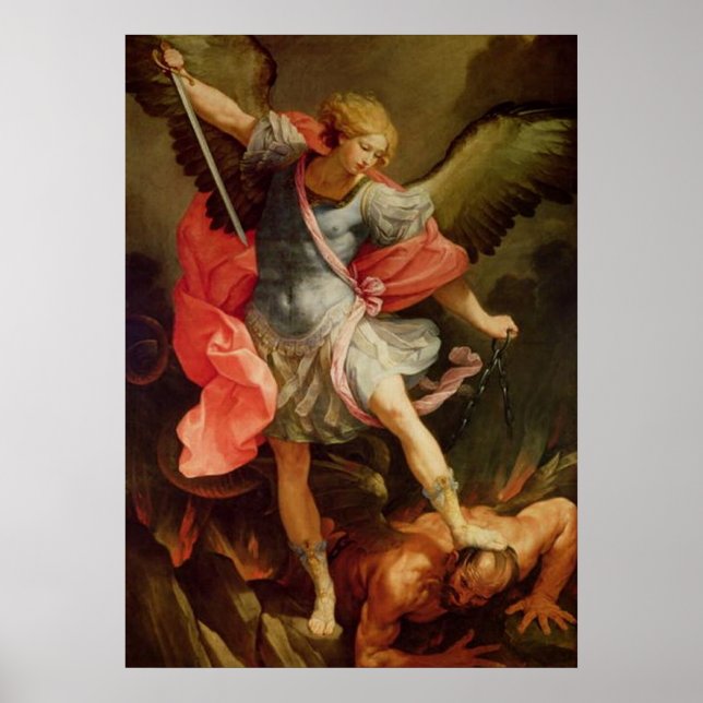 Ange Saint Archange Saint Michel Poster (Devant)