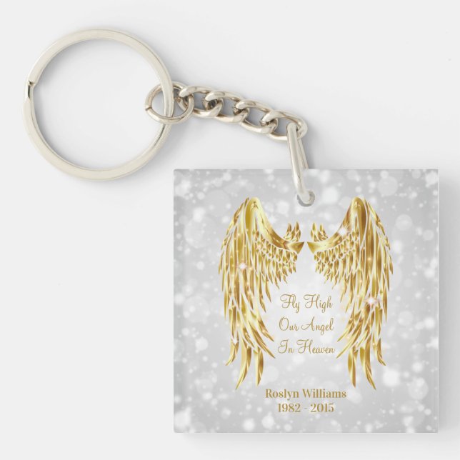 Ange Wings Memorial Perte de Loved One Photo (Devant)