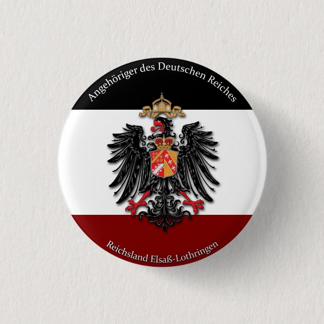 Angehöriger des Deutschen Reiches 1 Inch Round Button (Front)