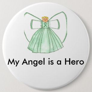 angel1 6 inch round button
