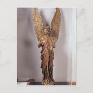 Angel, 1260-70, from the Church of Saudemont Postcard