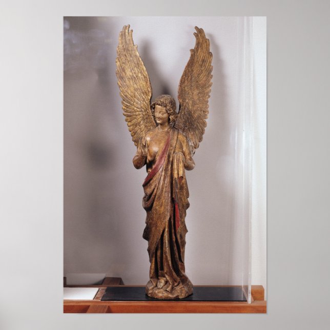 Angel, 1260-70, from the Church of Saudemont Poster (Front)